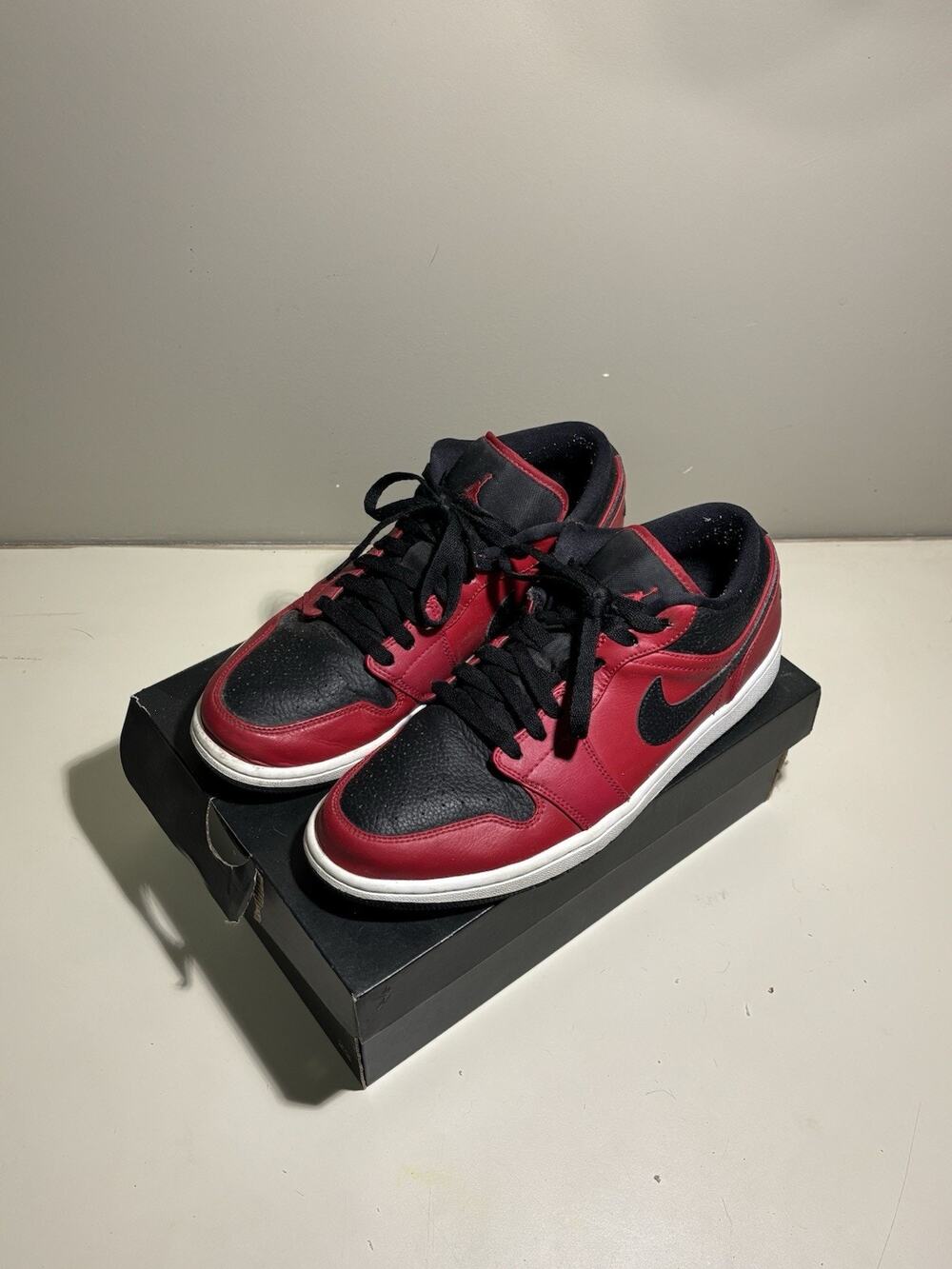 Size 10.5 - Air Jordan 1 Low Reverse Bred